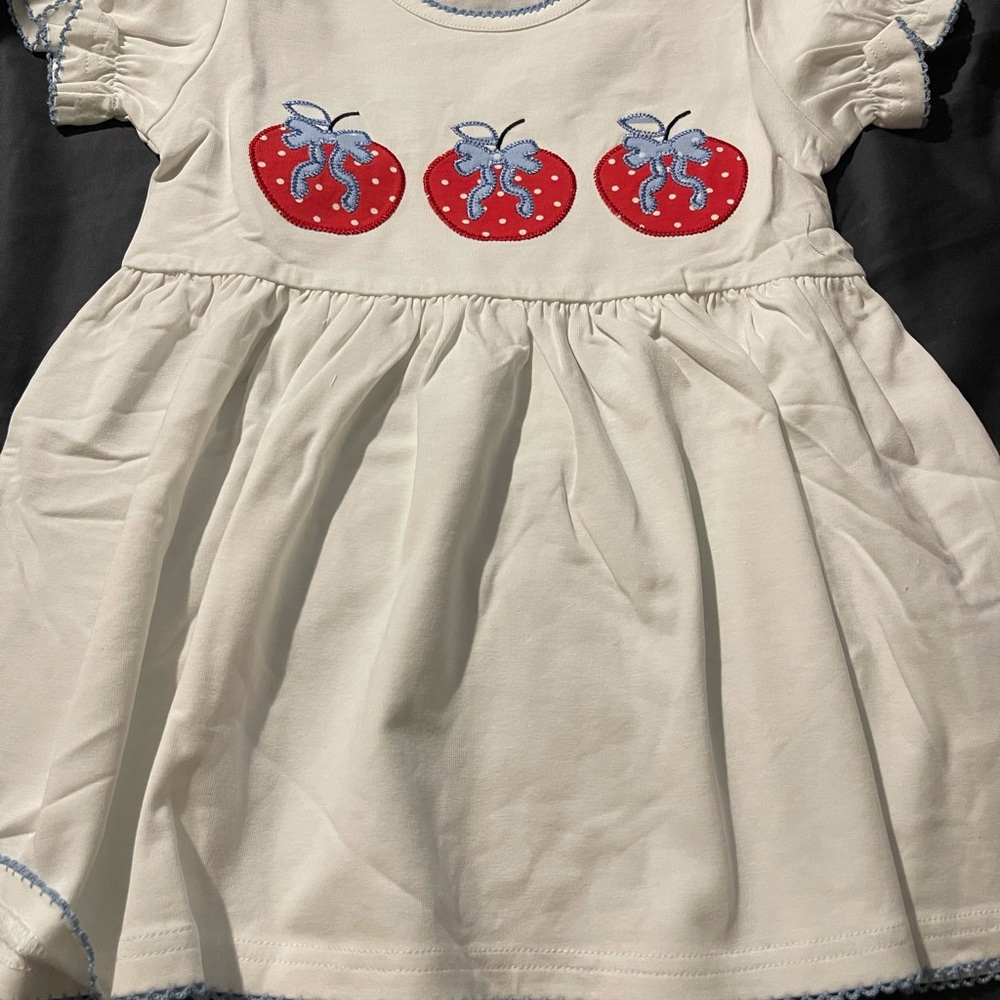 Shrimp and grits apple shirt